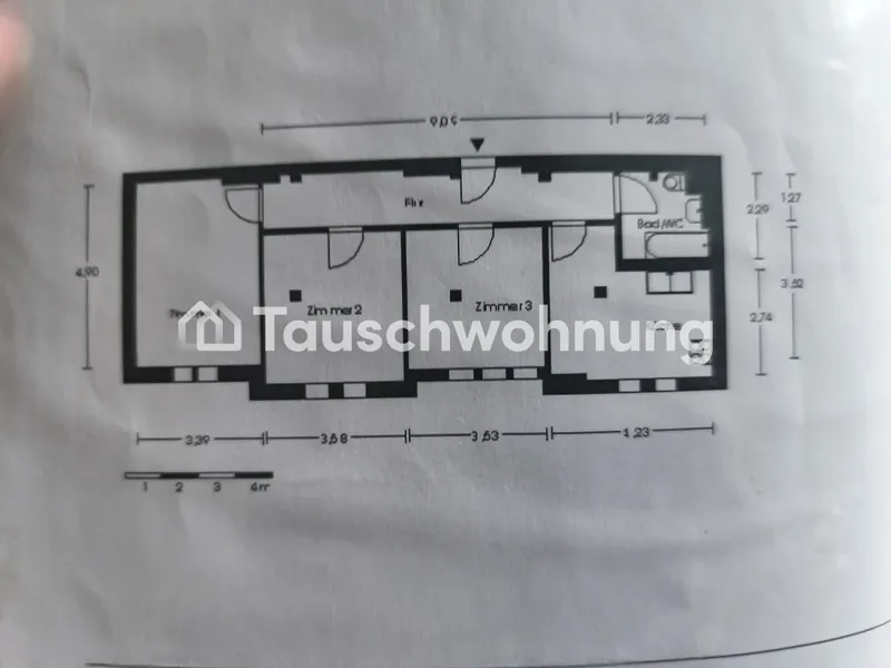 Tauschwohnung: Landeseigene Wohnung:Gemütliche 3-Zimmer-Wohnung — photo 1